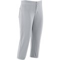 High Five High Five 315132.016.2XL Ladies Unbelted Softball Pant; Silver Gray - 2XL 315132.016.2XL
